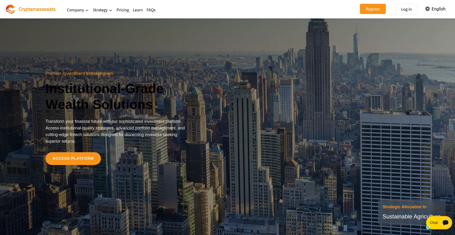 Cryptamaxassets.com Screenshot