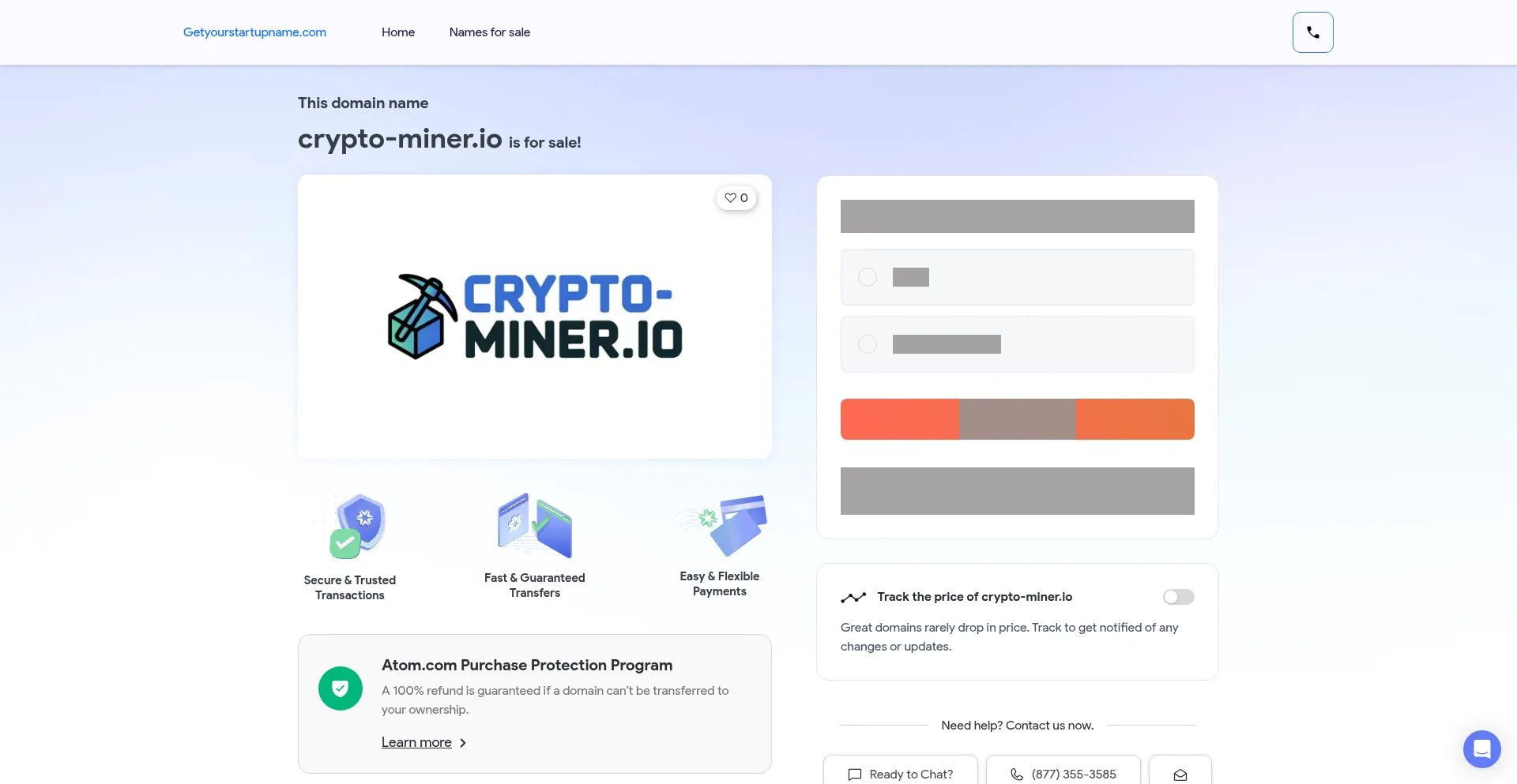 Crypto-miner.io Screenshot