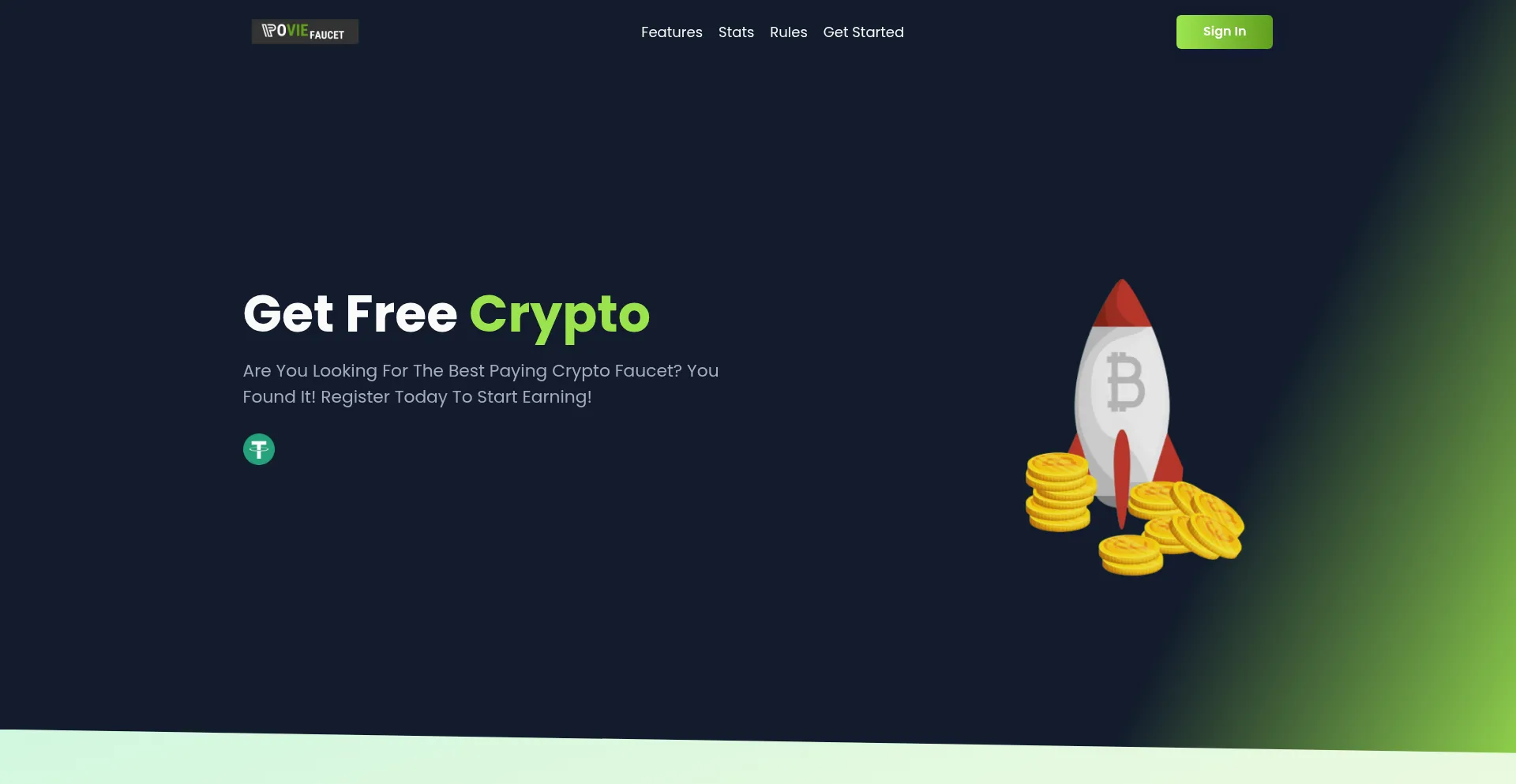 Website screenshot of Cryptocollect.in