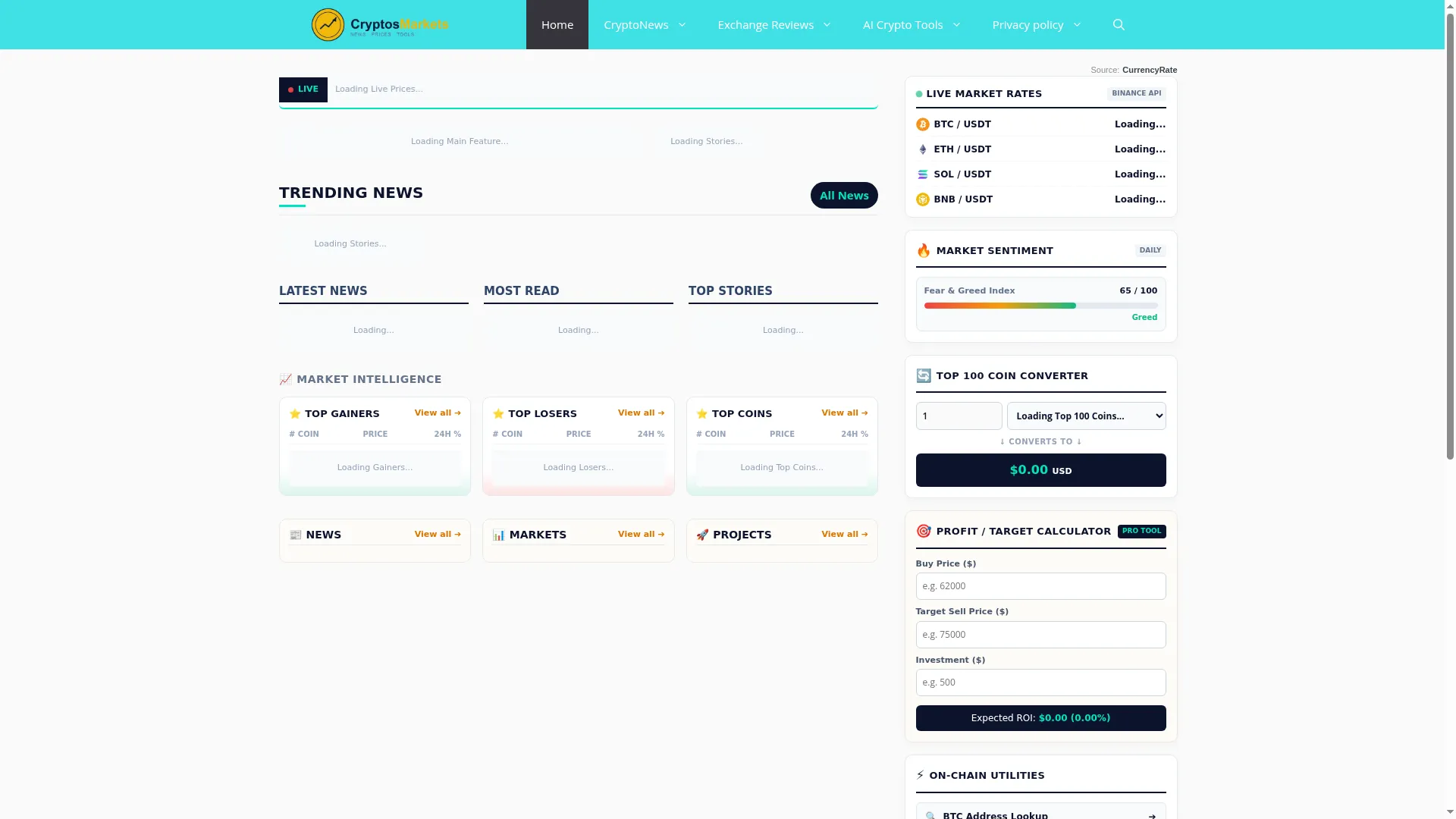 Cryptosmarkets.com