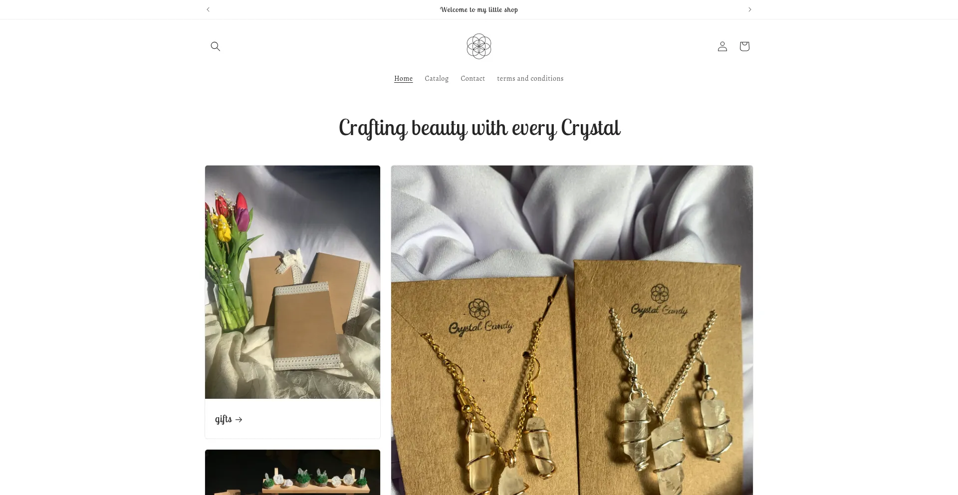 Crystalcandygifts.store Screenshot