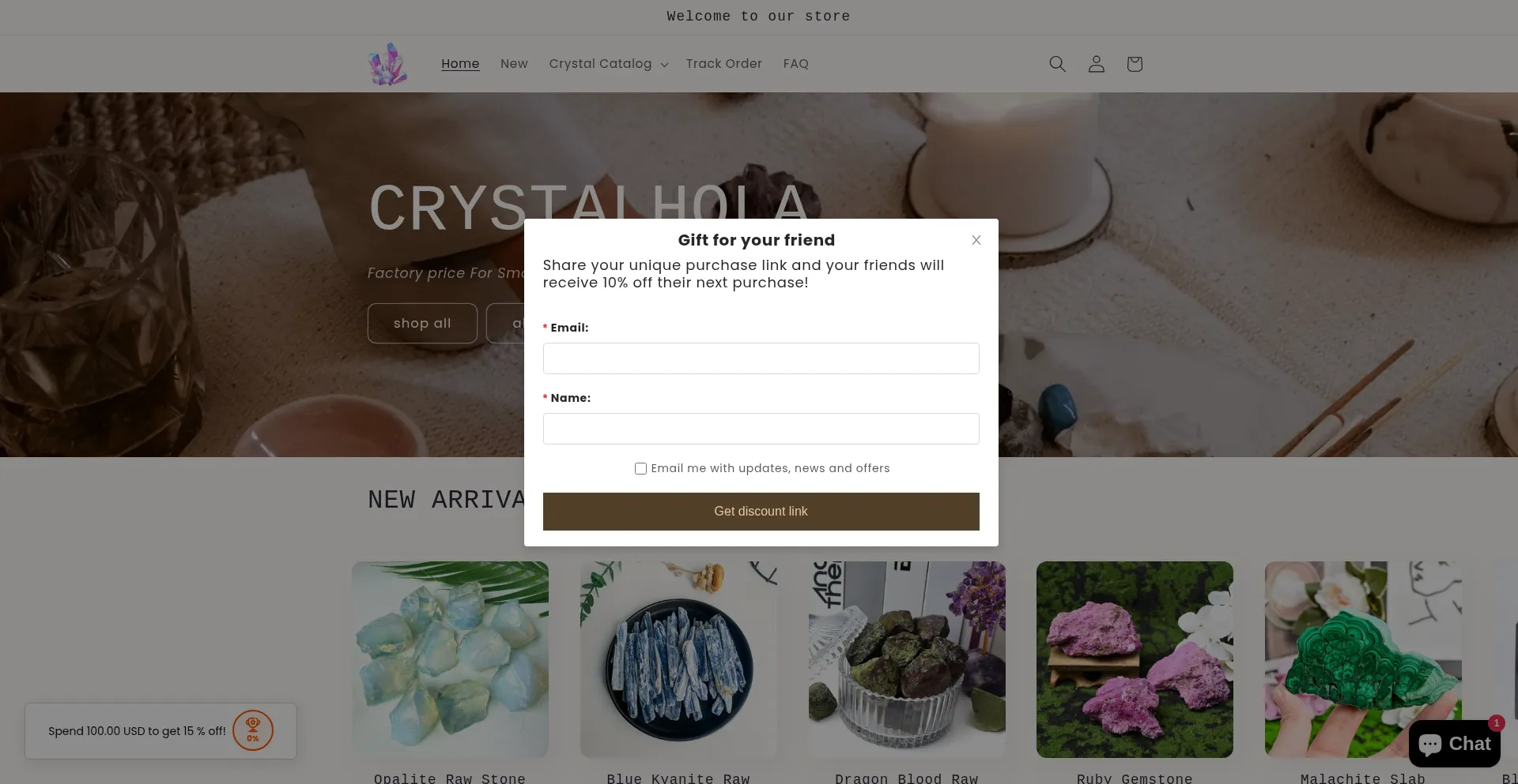 Crystalhola.com