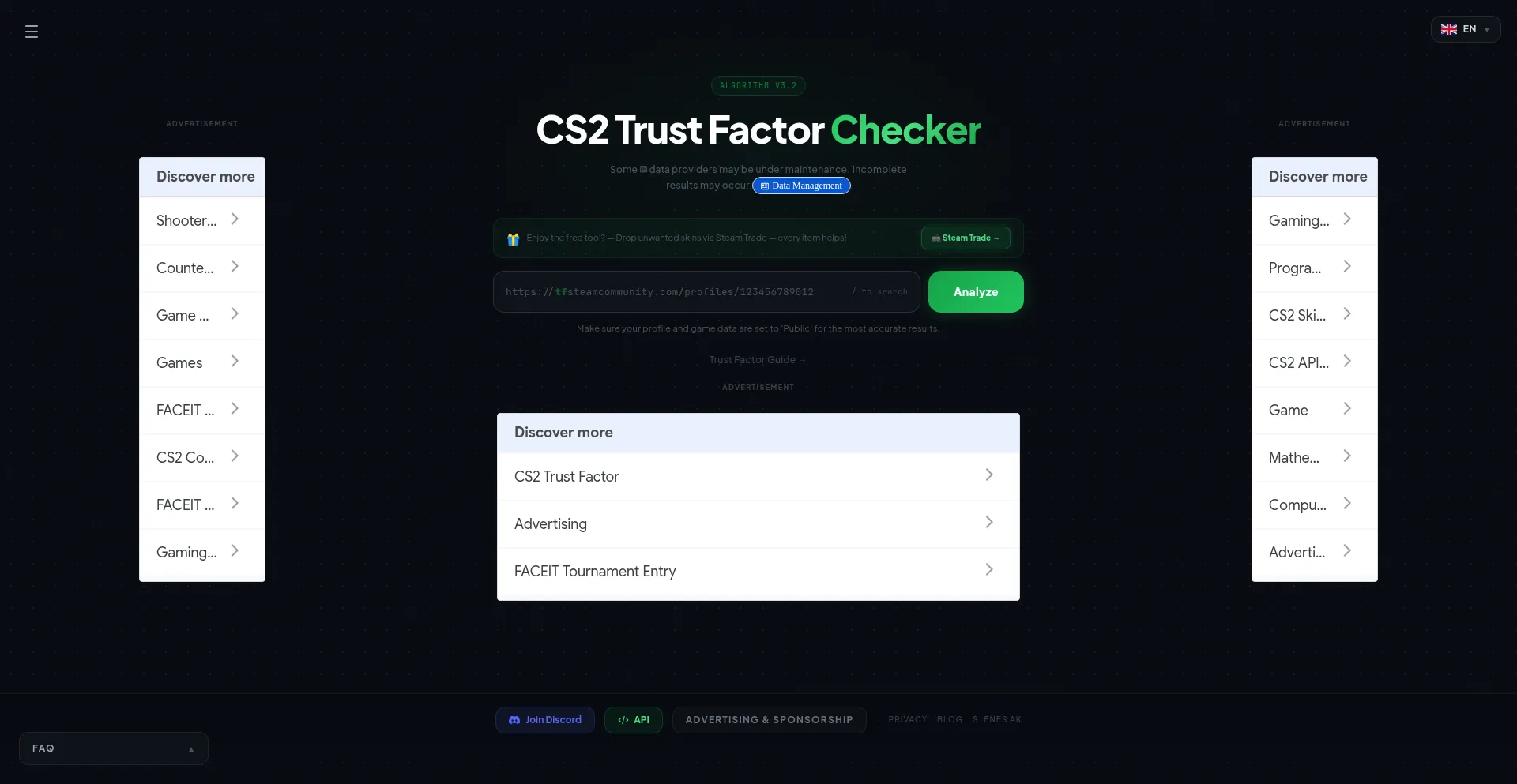 Cs2trustfactor.com