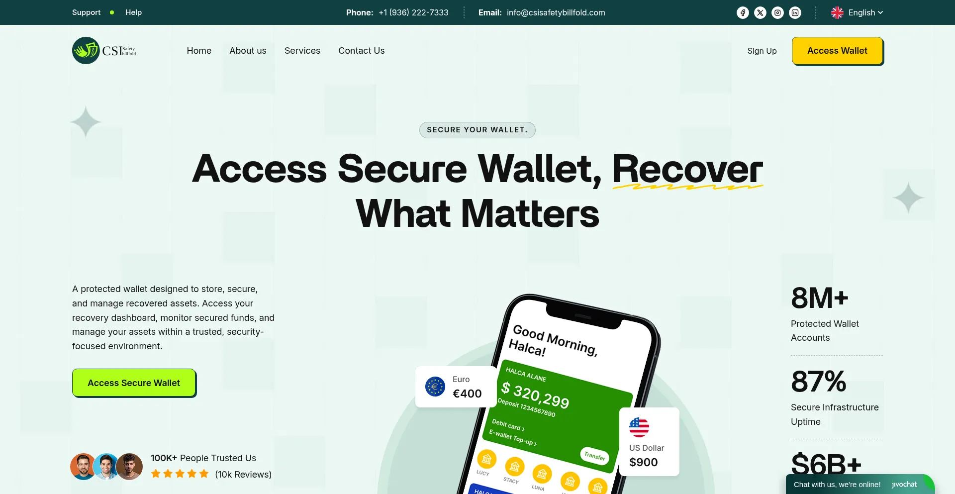 Csisafetybillfold.com
