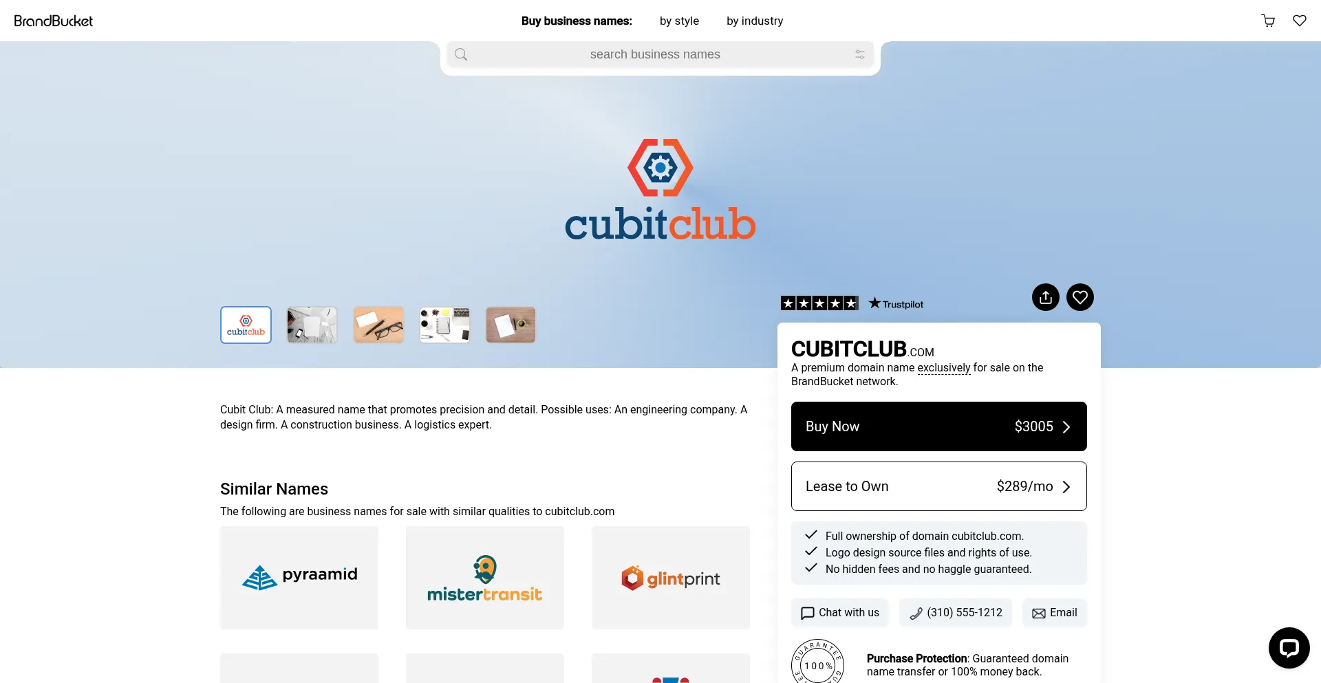 Website screenshot of Cubitclub.com