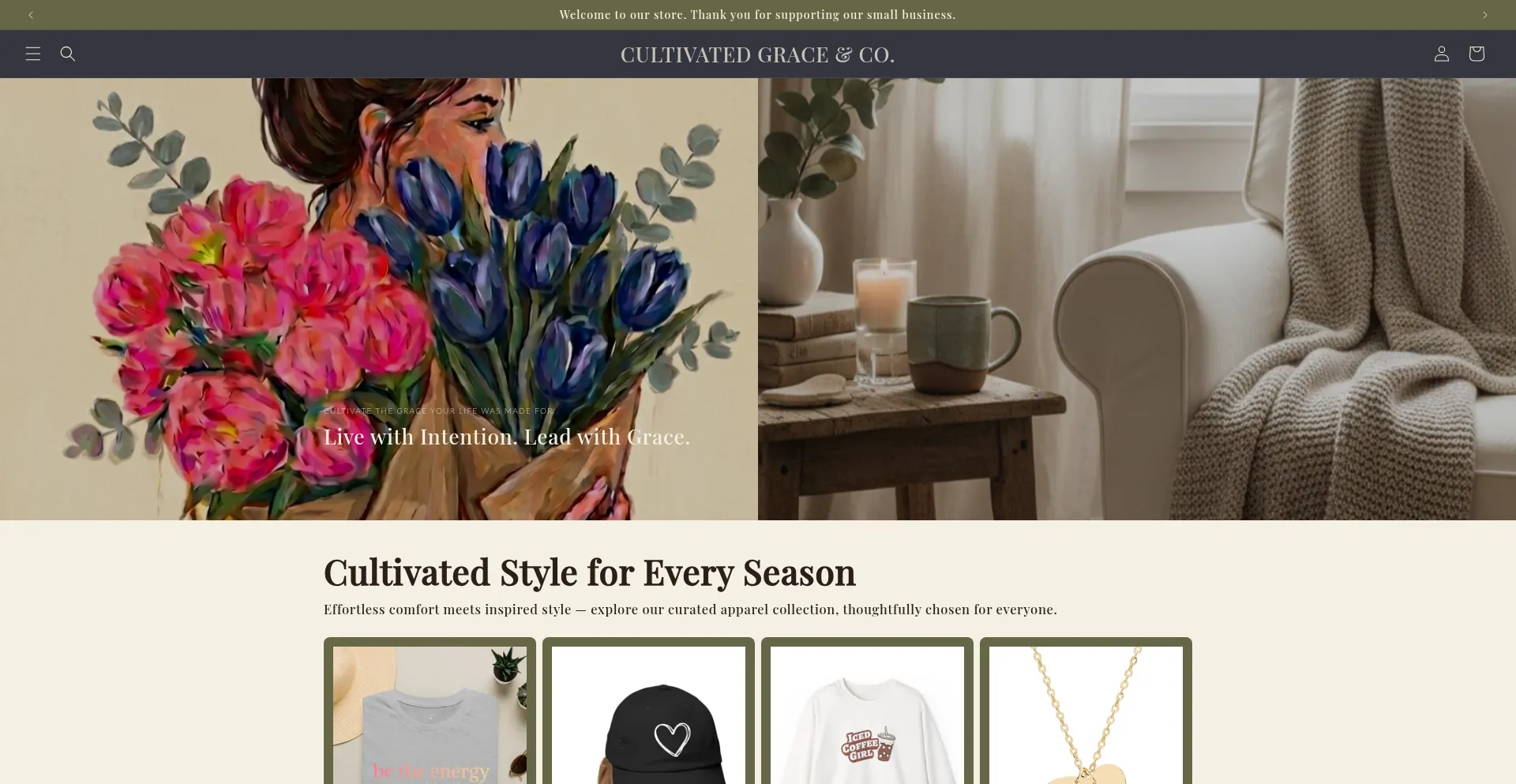 Cultivatedgraceandco.shop