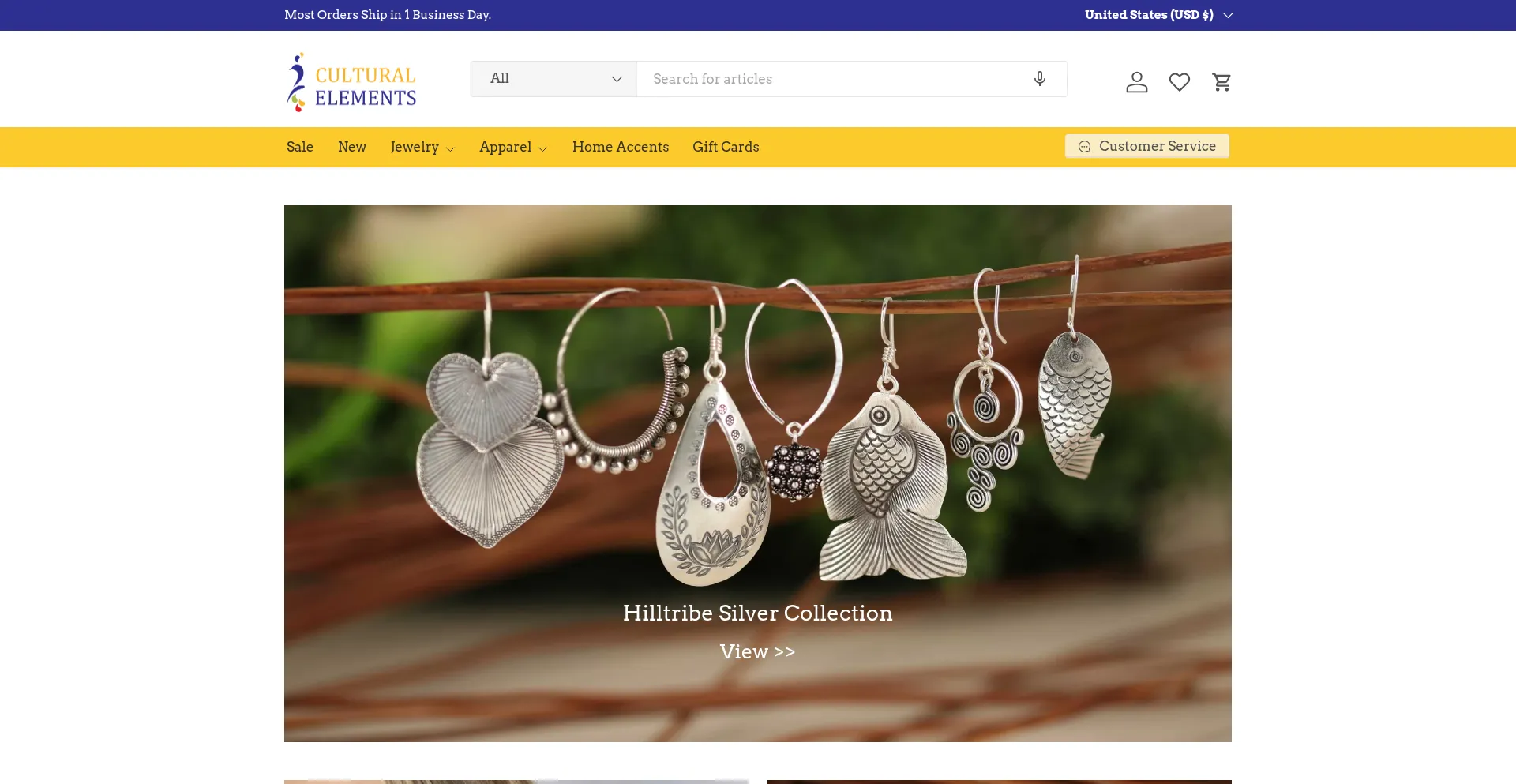 Culturalelements.com Screenshot