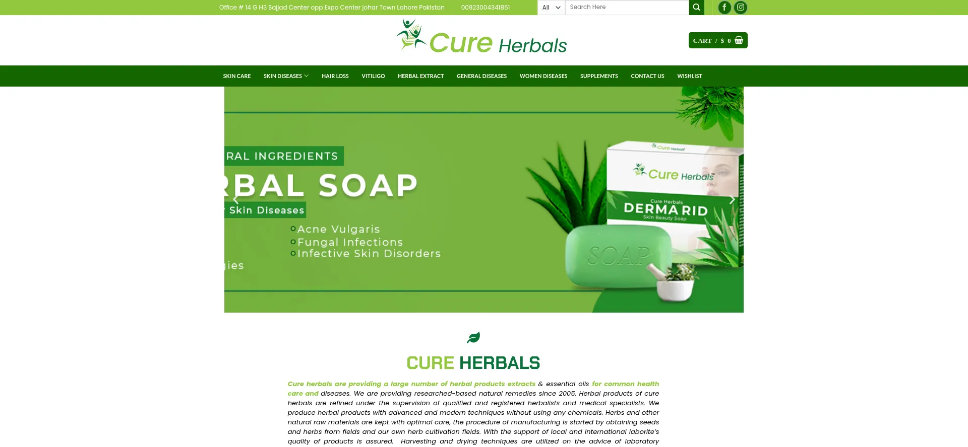 Cureherbals.com