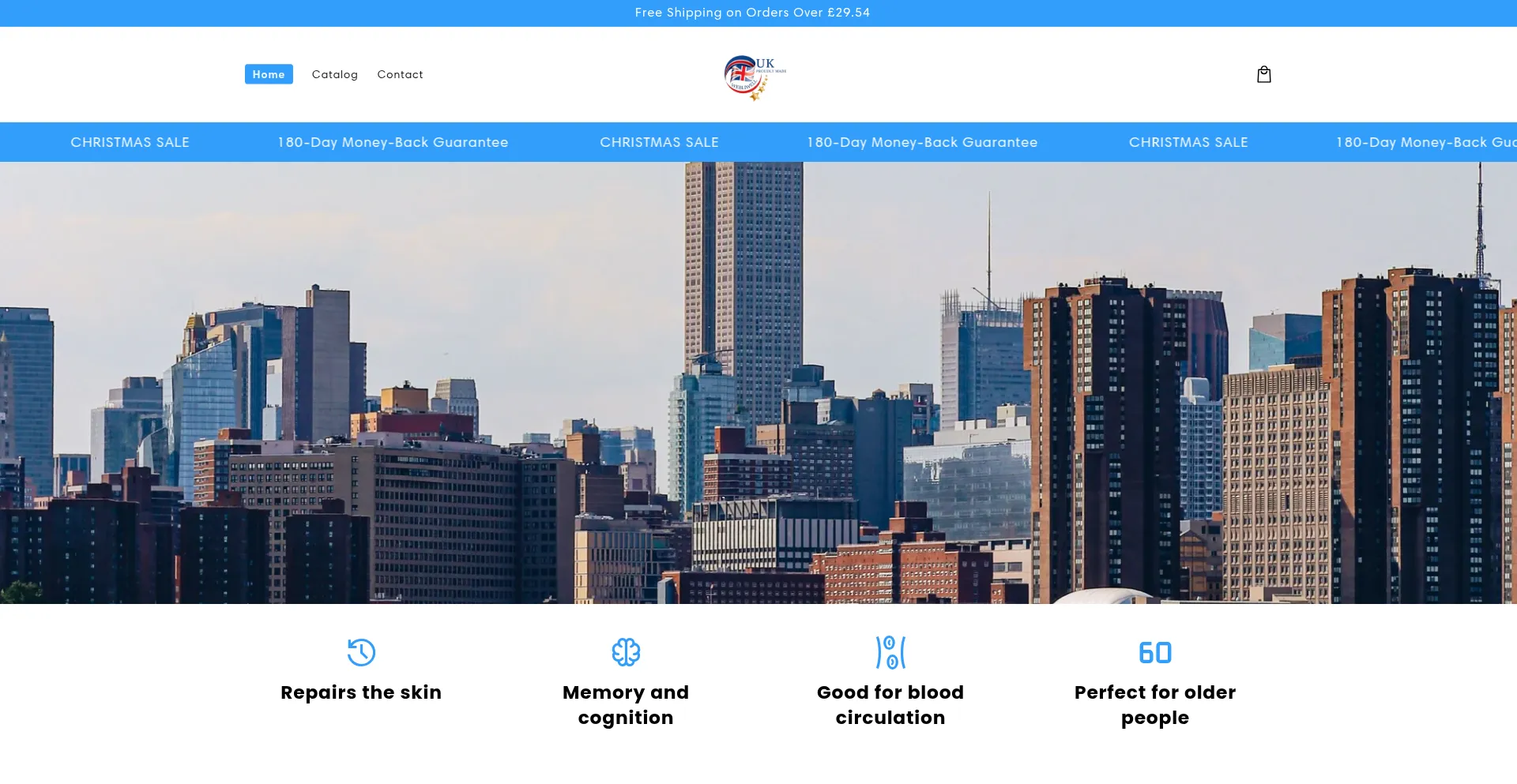 Website screenshot of Curvegudian.com