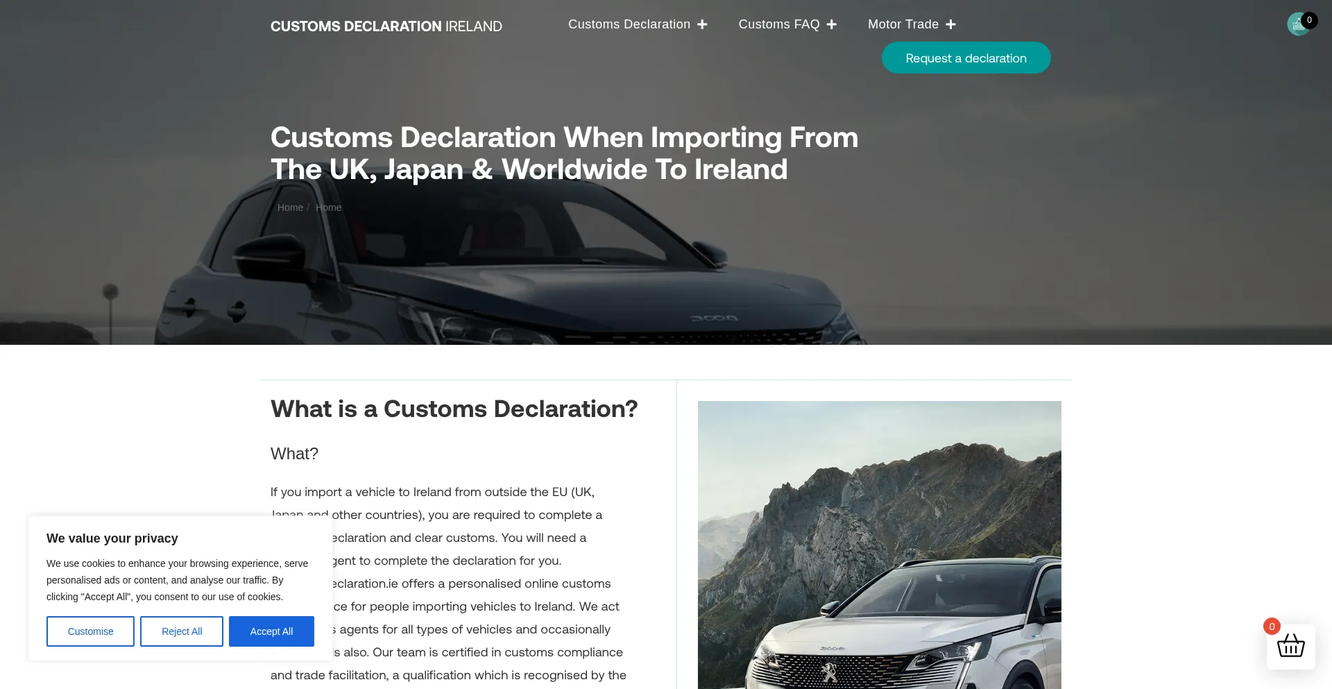 Customsdeclaration.ie