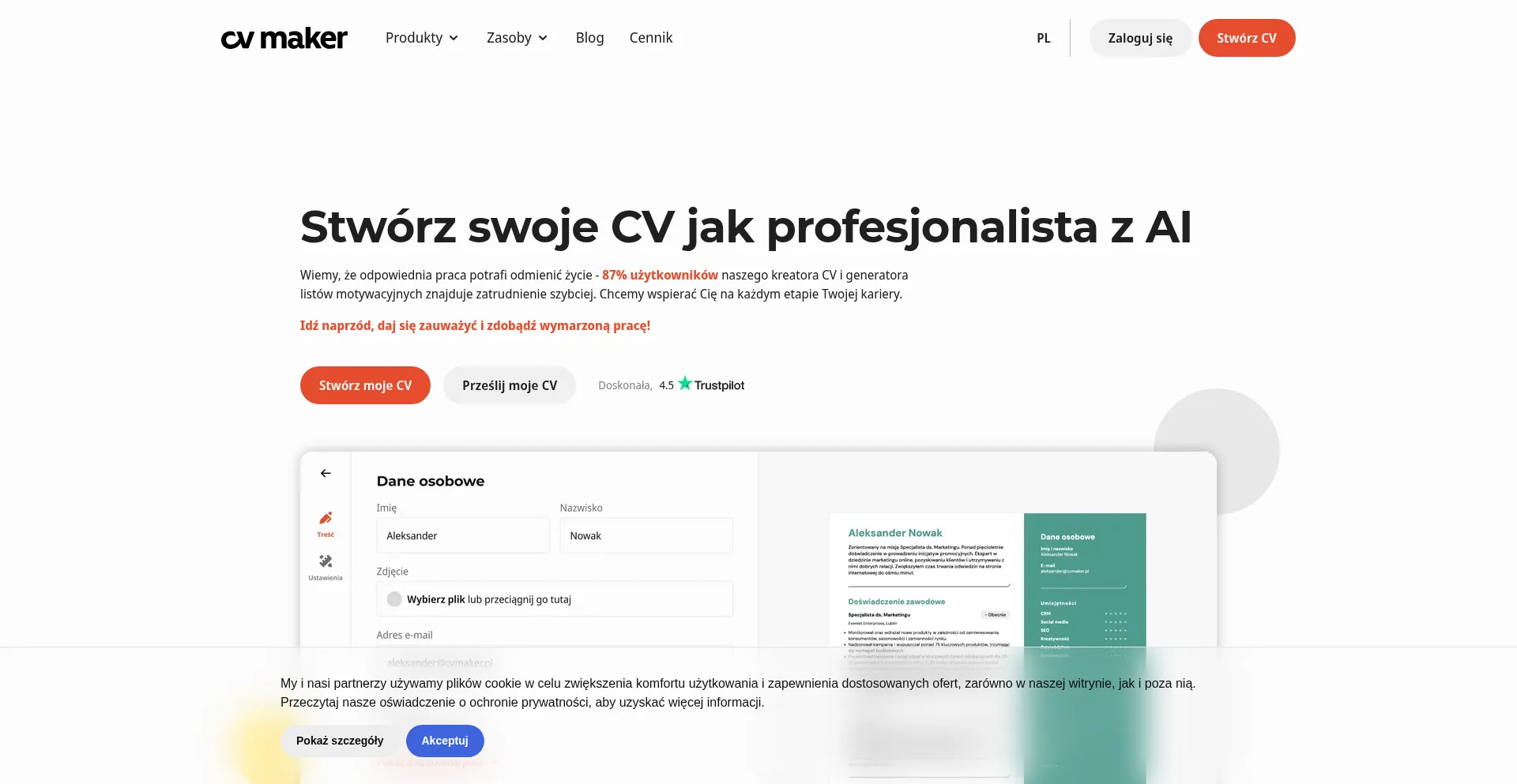 Cv-maker.pl