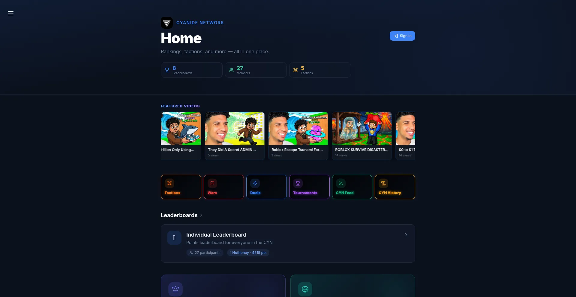 Cyanidenetwork.com