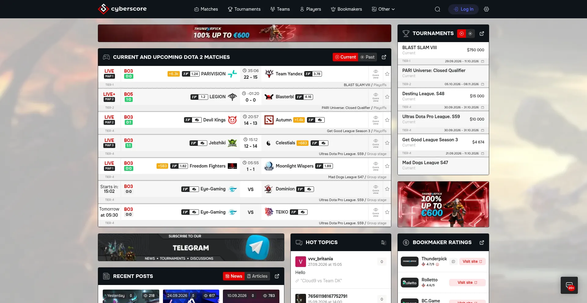 Cyberscore.live