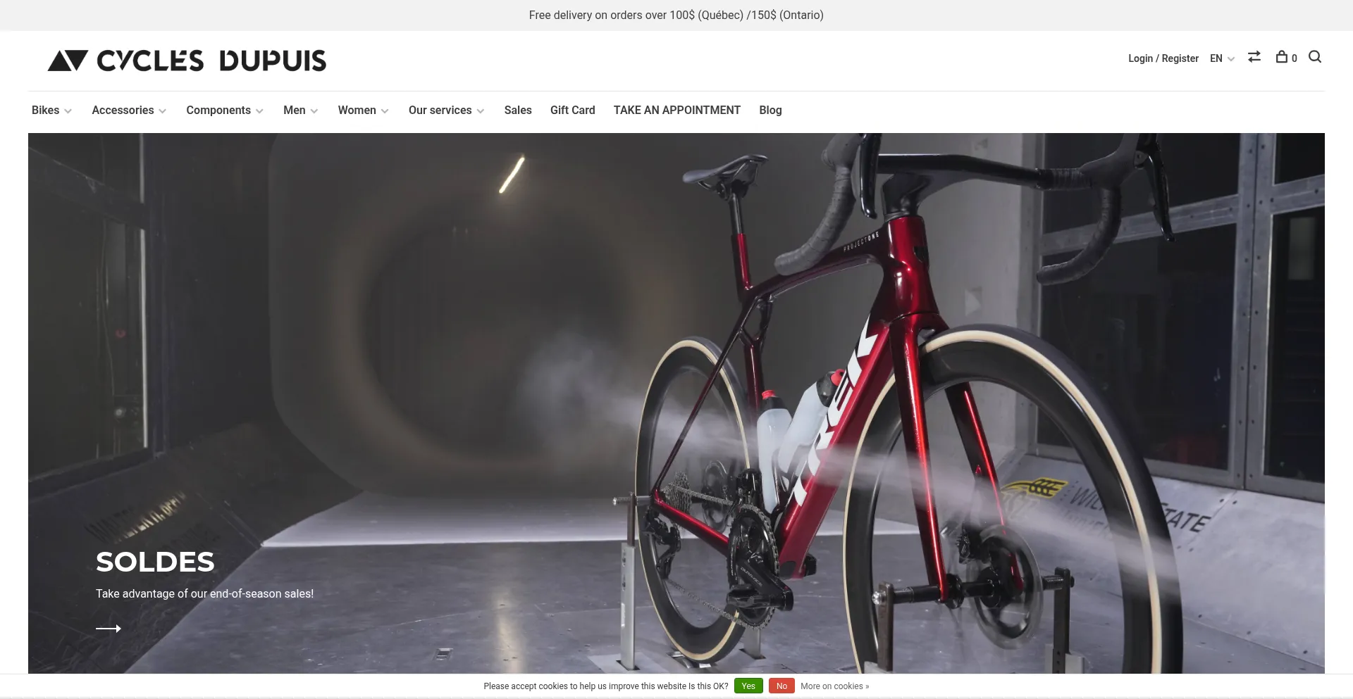 Cyclesdupuis.com 安全可靠吗？
