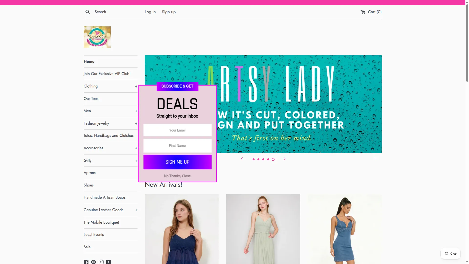 Cynthiamarieboutique.com