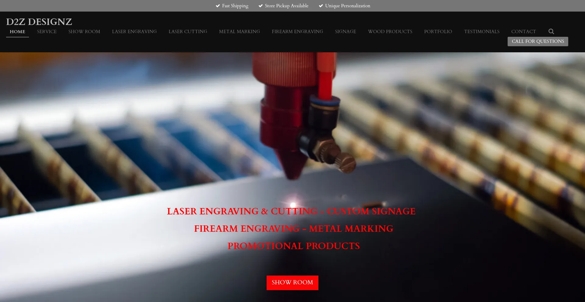 D2zdesignz.com Screenshot