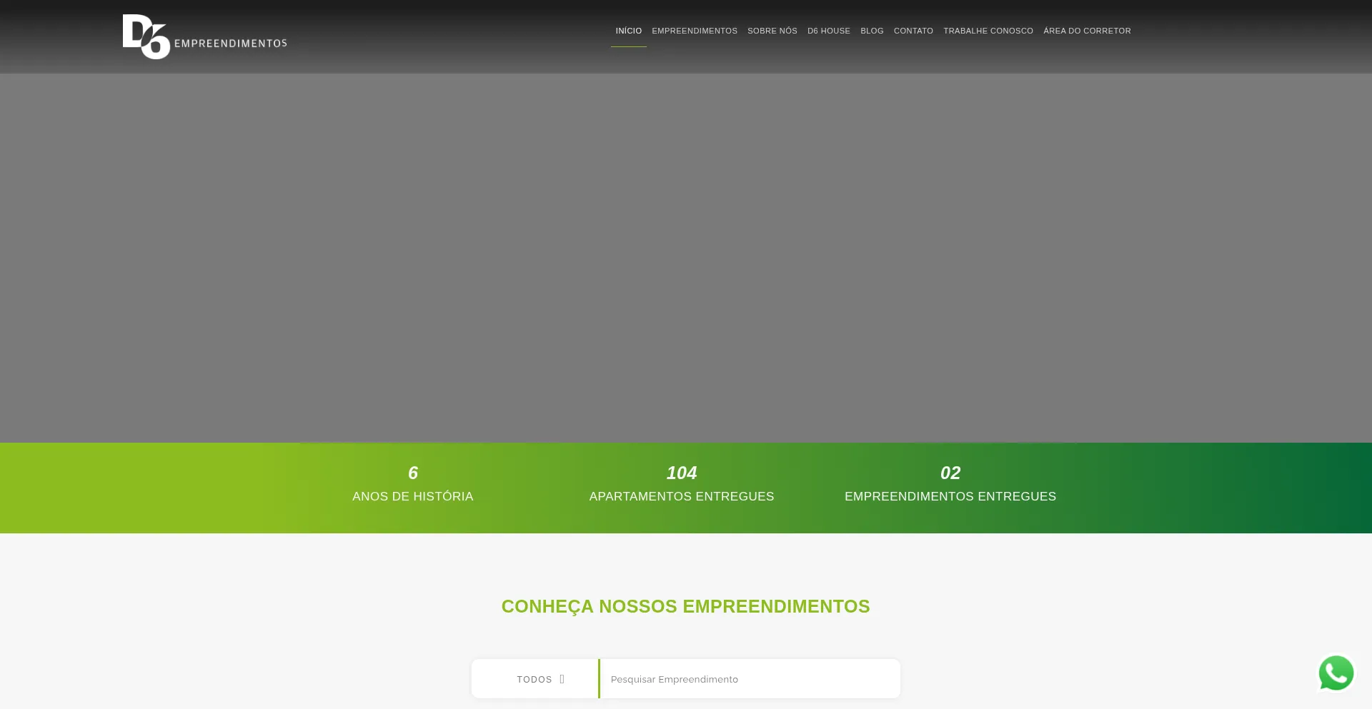 D6empreendimentos.com.br Screenshot