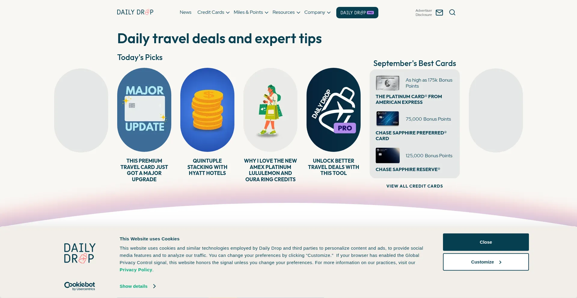 Dailydrop.com Screenshot