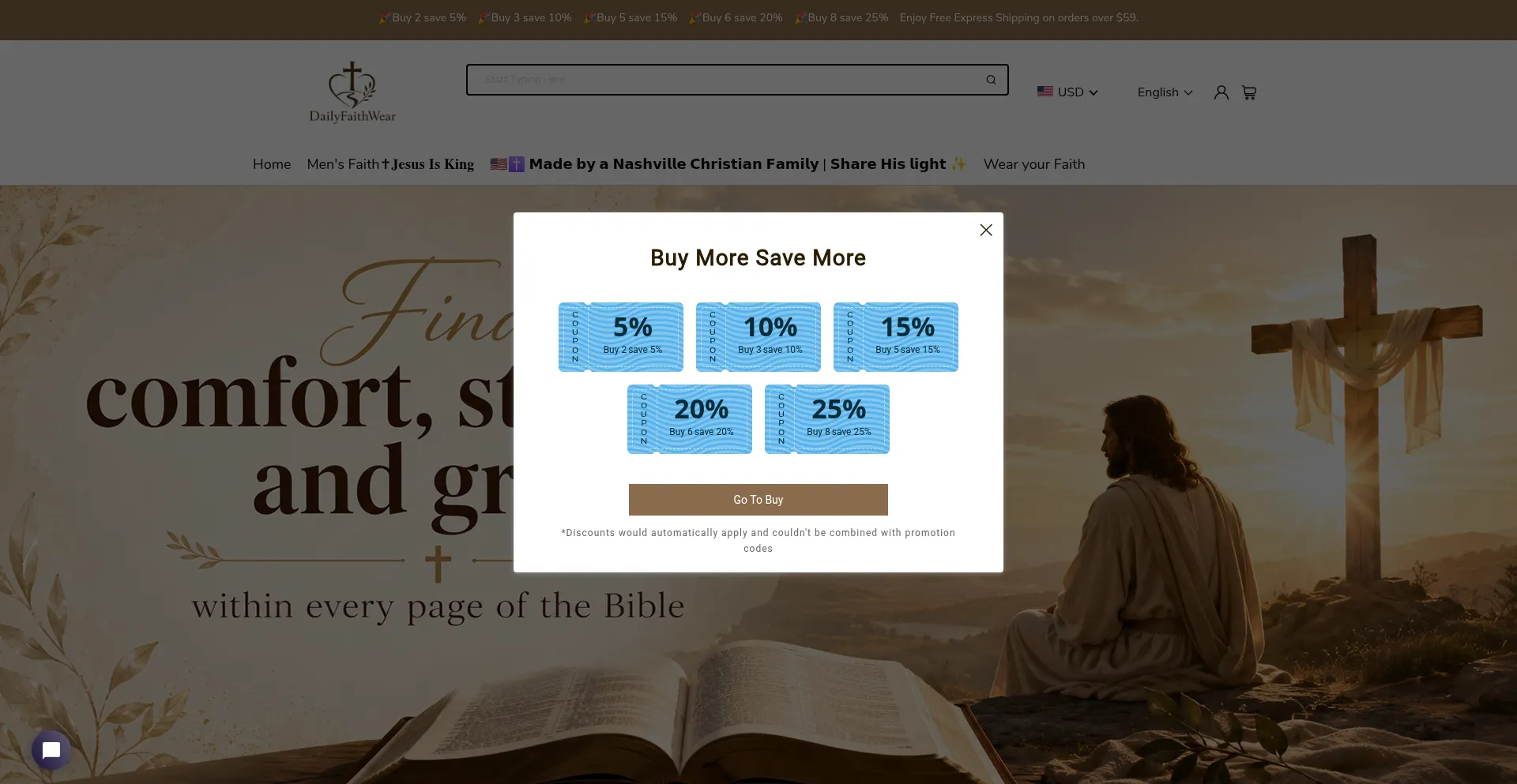 Dailyfaithwear.com