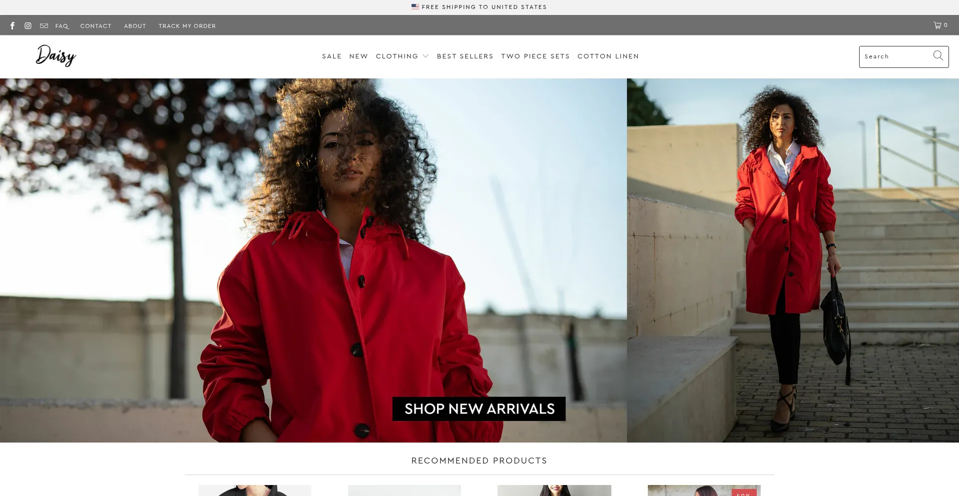 Daisy-fashion.com Screenshot
