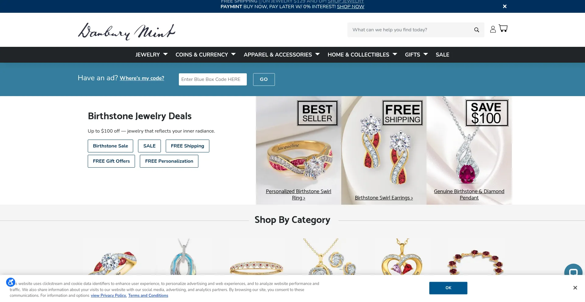 Danburymint.com Screenshot