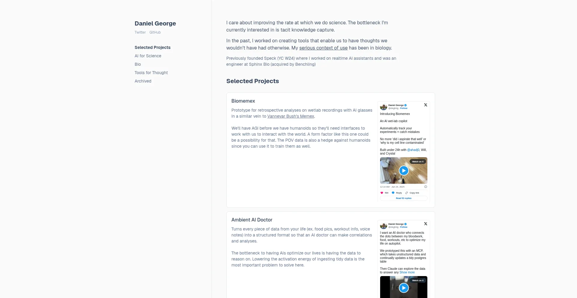 Danielgeorge.org