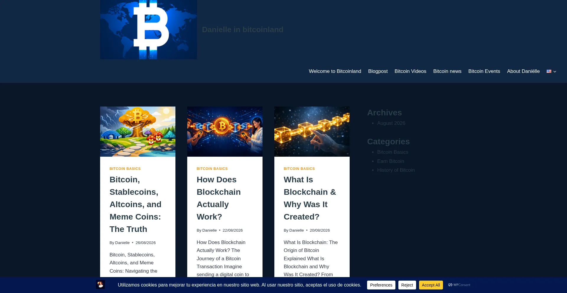 Danielleinbitcoinland.nl