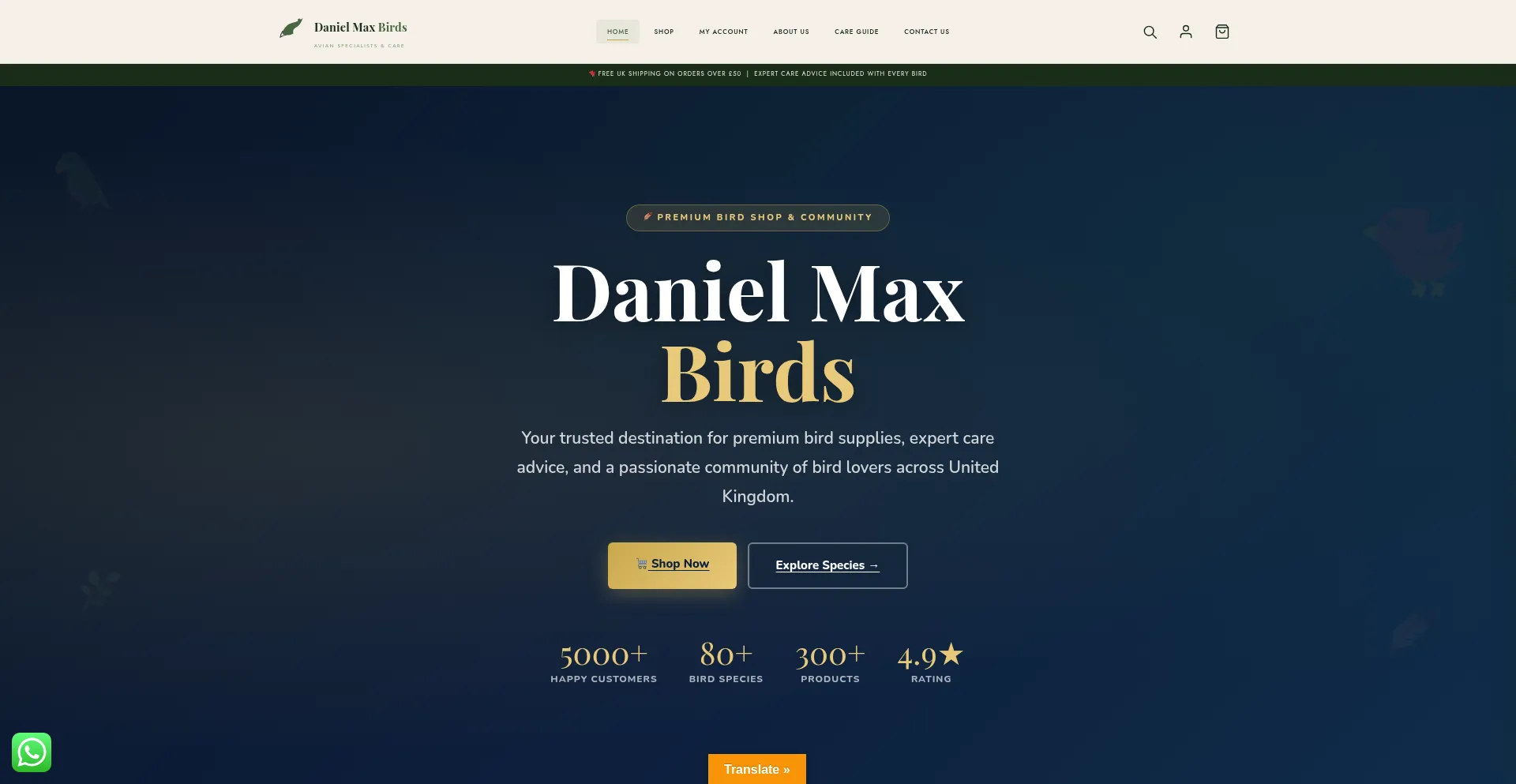 Danielmaxbird.com