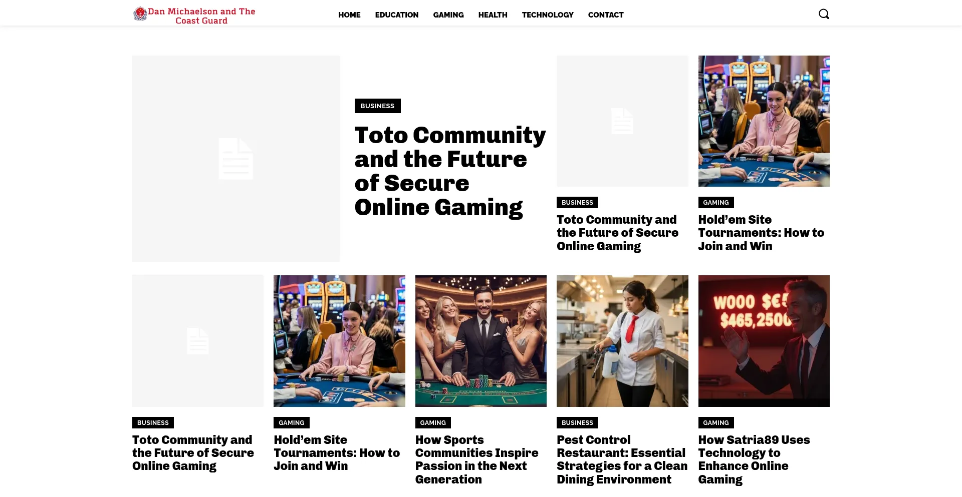 Danmichaelsonandthecoastguards.co.uk