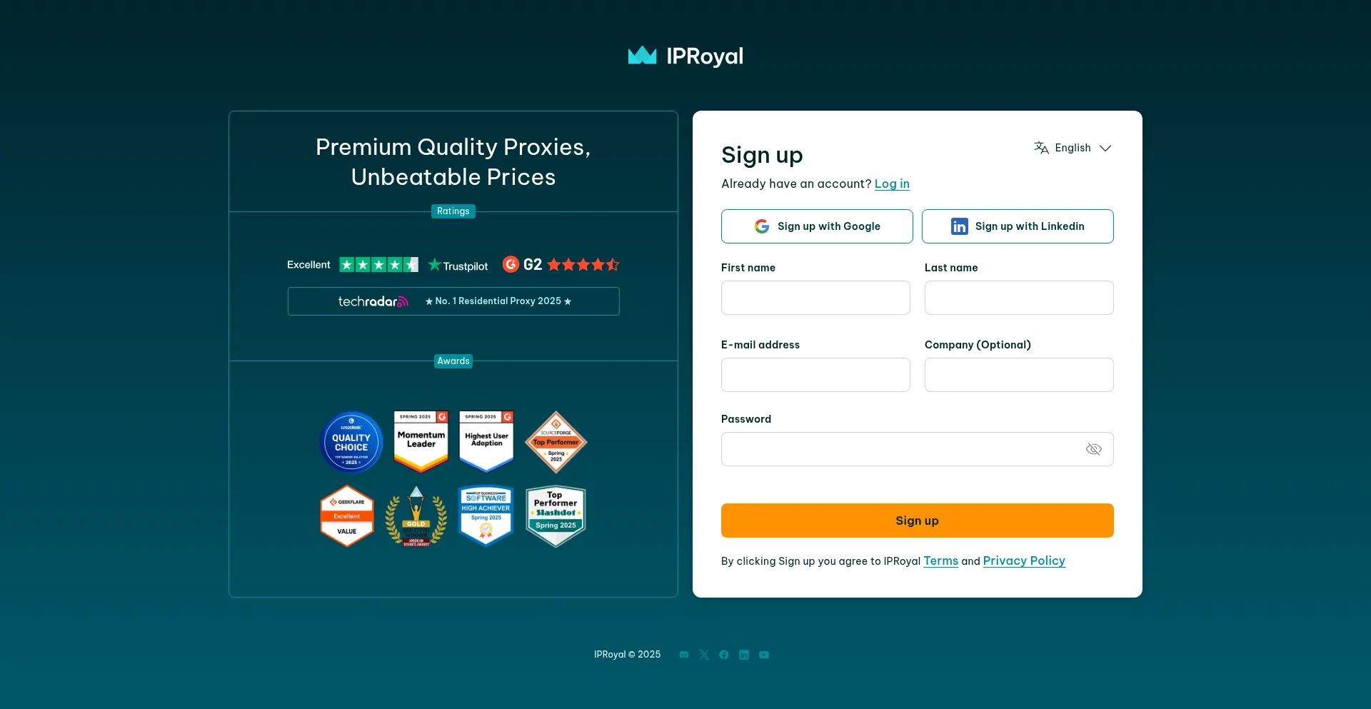 Dashboard.iproyal.com 安全可靠吗？