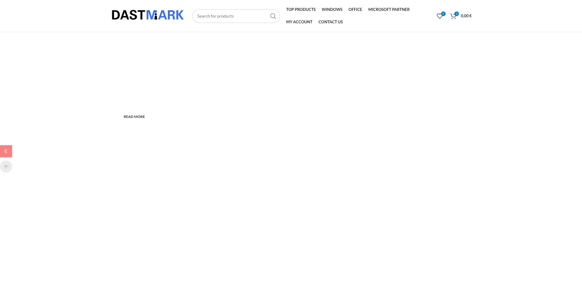 Website screenshot of Dastmark.com
