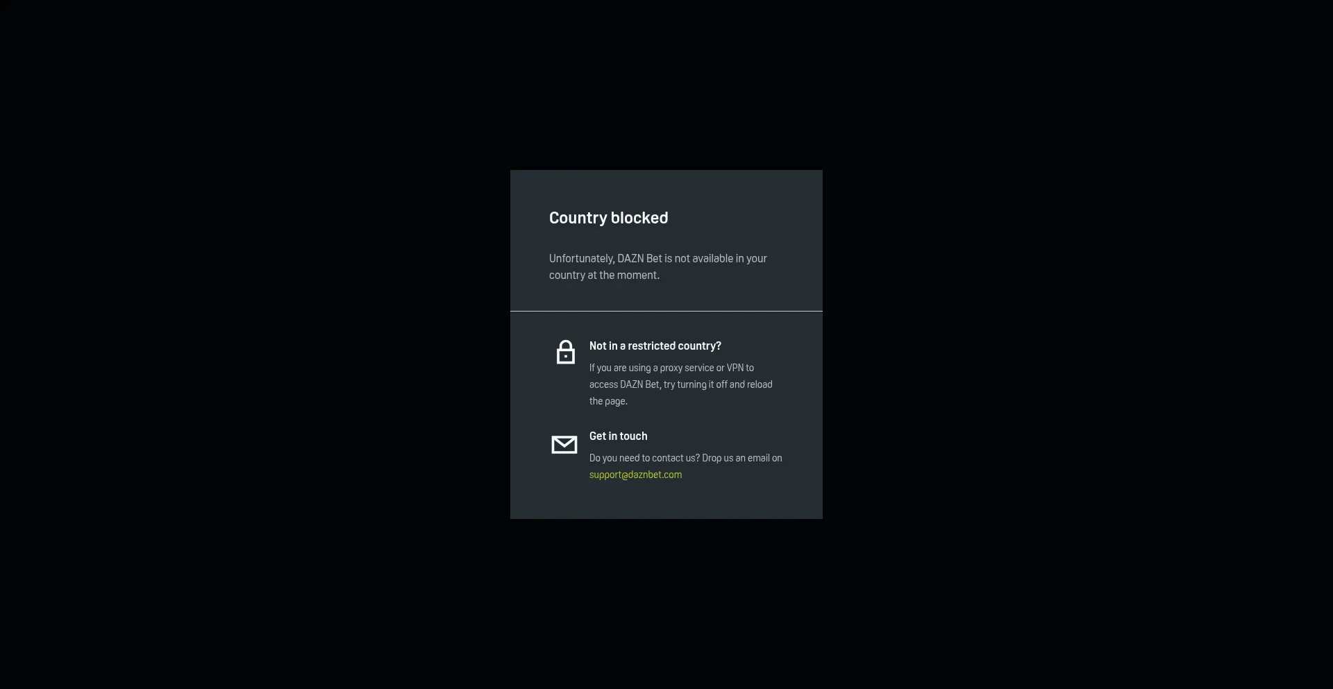 Daznbet.com Screenshot