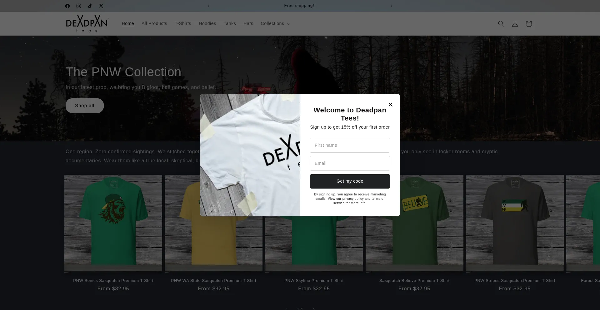 Deadpantees.com 安全可靠吗？