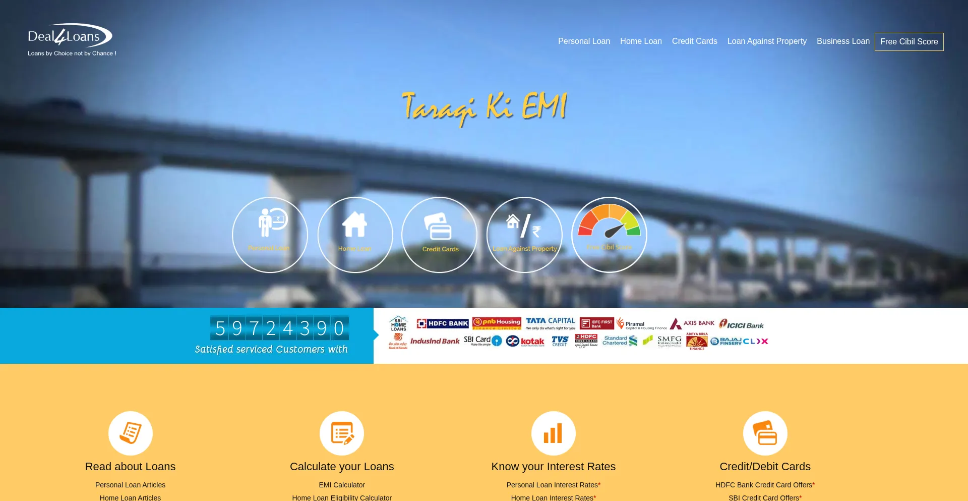Deal4loans.com Screenshot