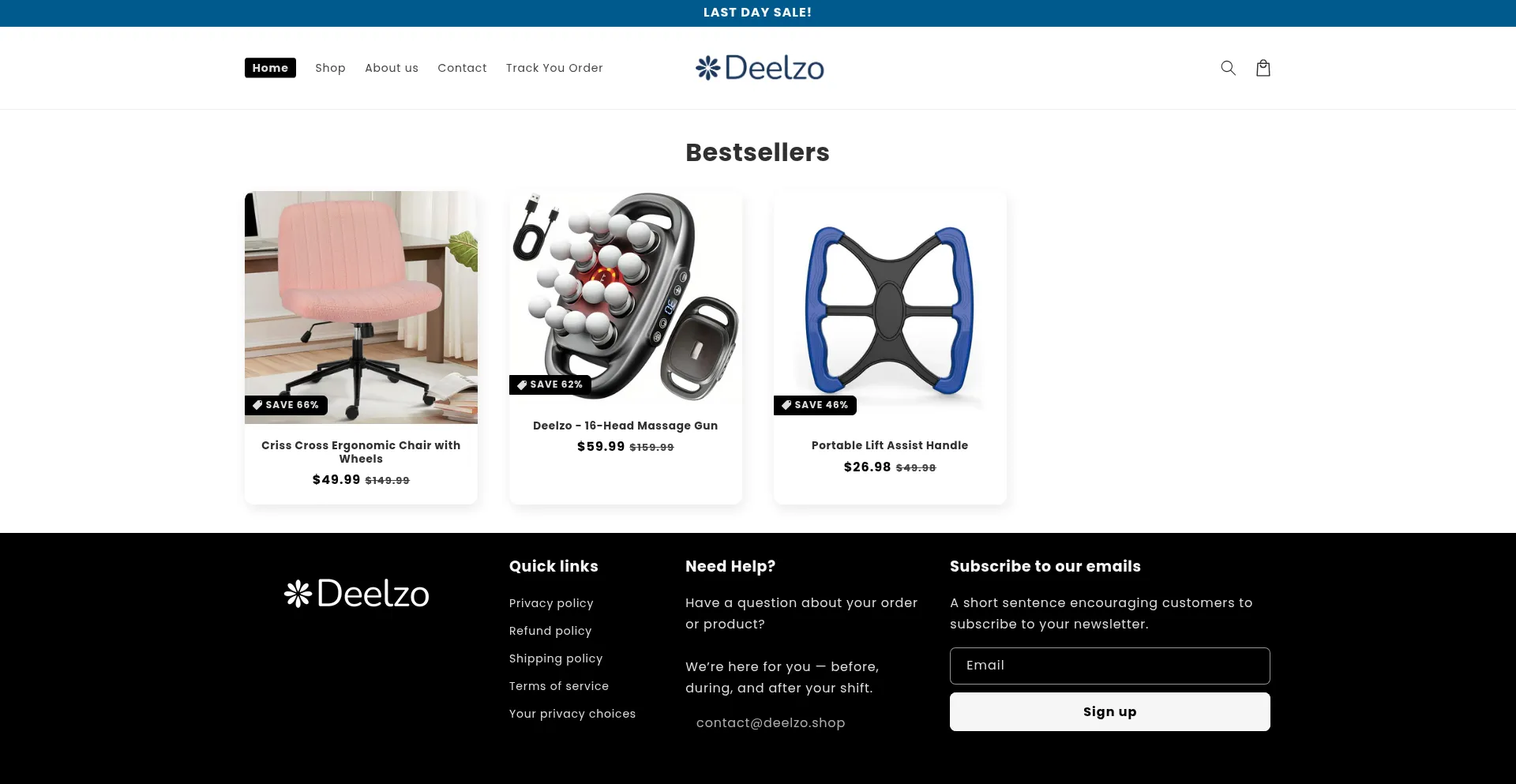 Deelzo.shop 安全可靠吗？