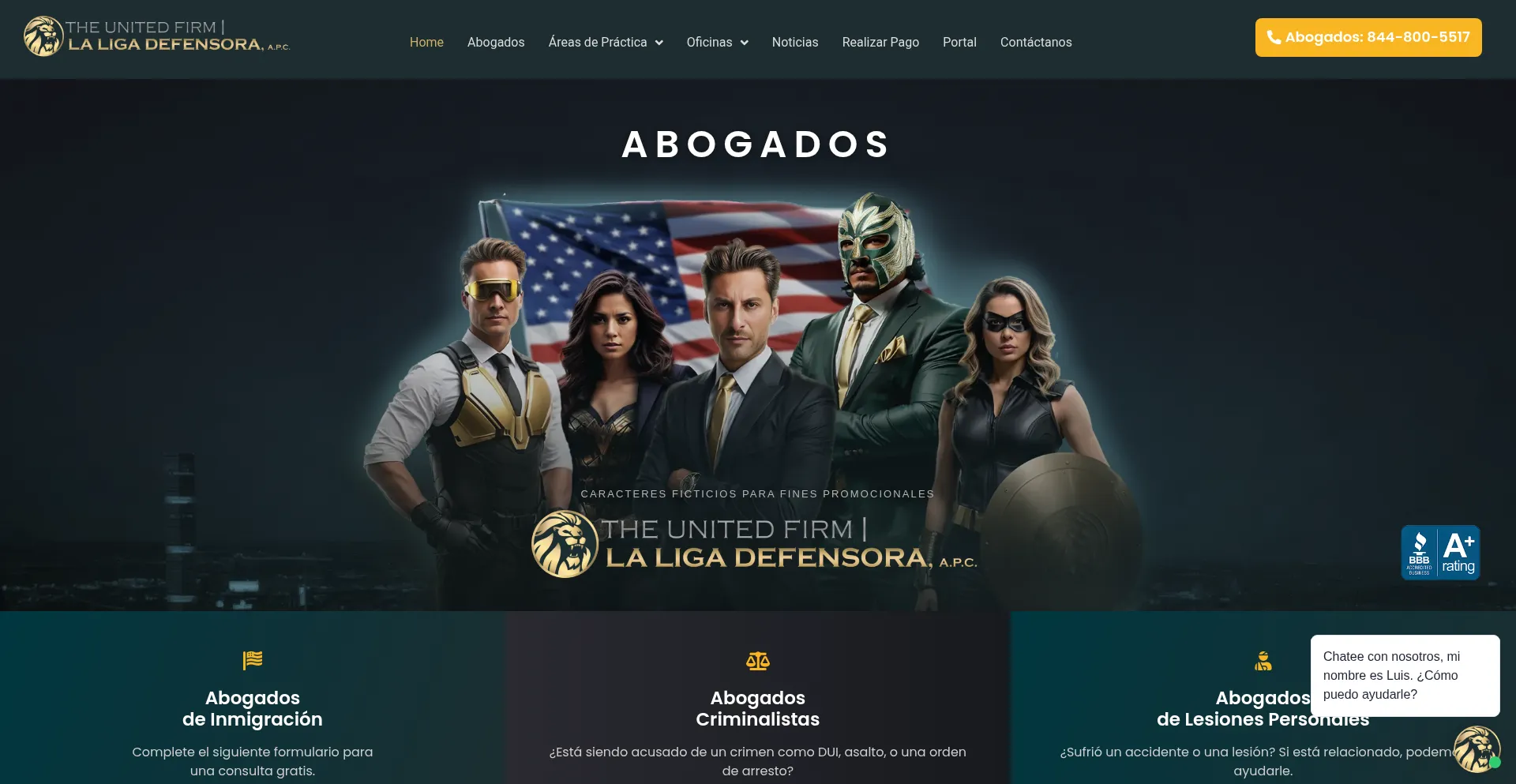 Defensora.com Screenshot