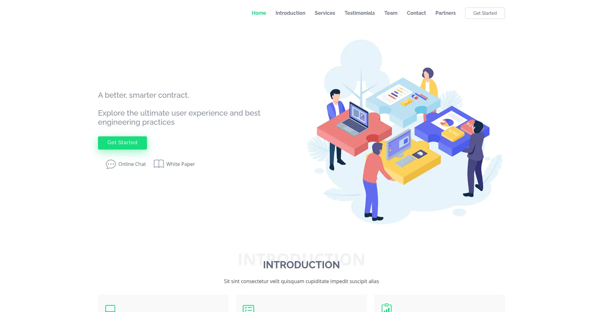 Website screenshot of Defiportal.org