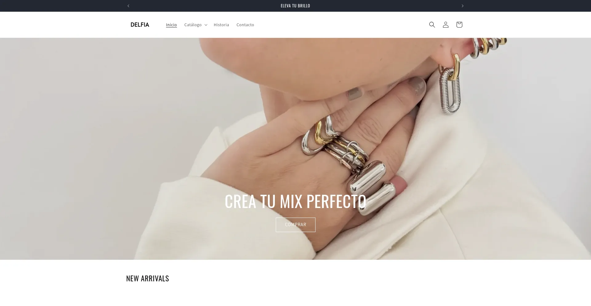 Delfia-mx.myshopify.com Screenshot