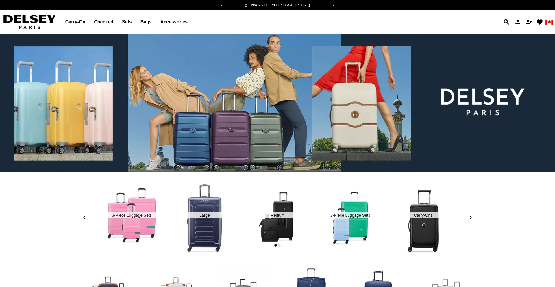 Delseyluggageocanada.ca