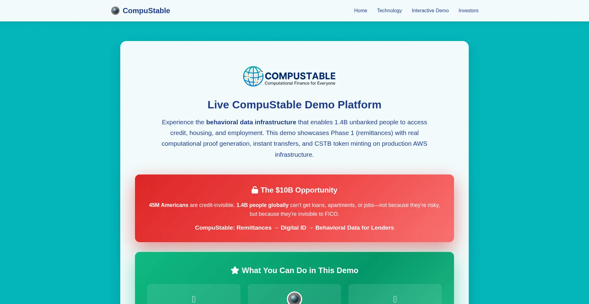 Demo.compustable.com
