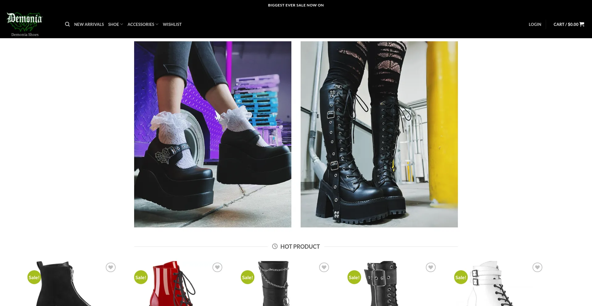 Demoniashoe.com