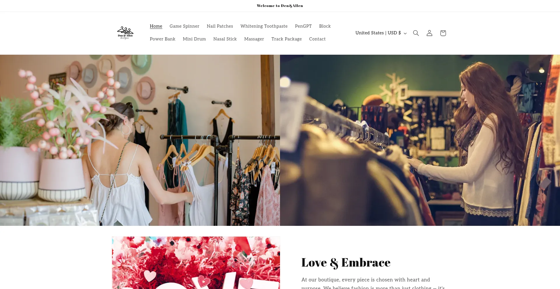 Denallenboutique.com 安全可靠吗？