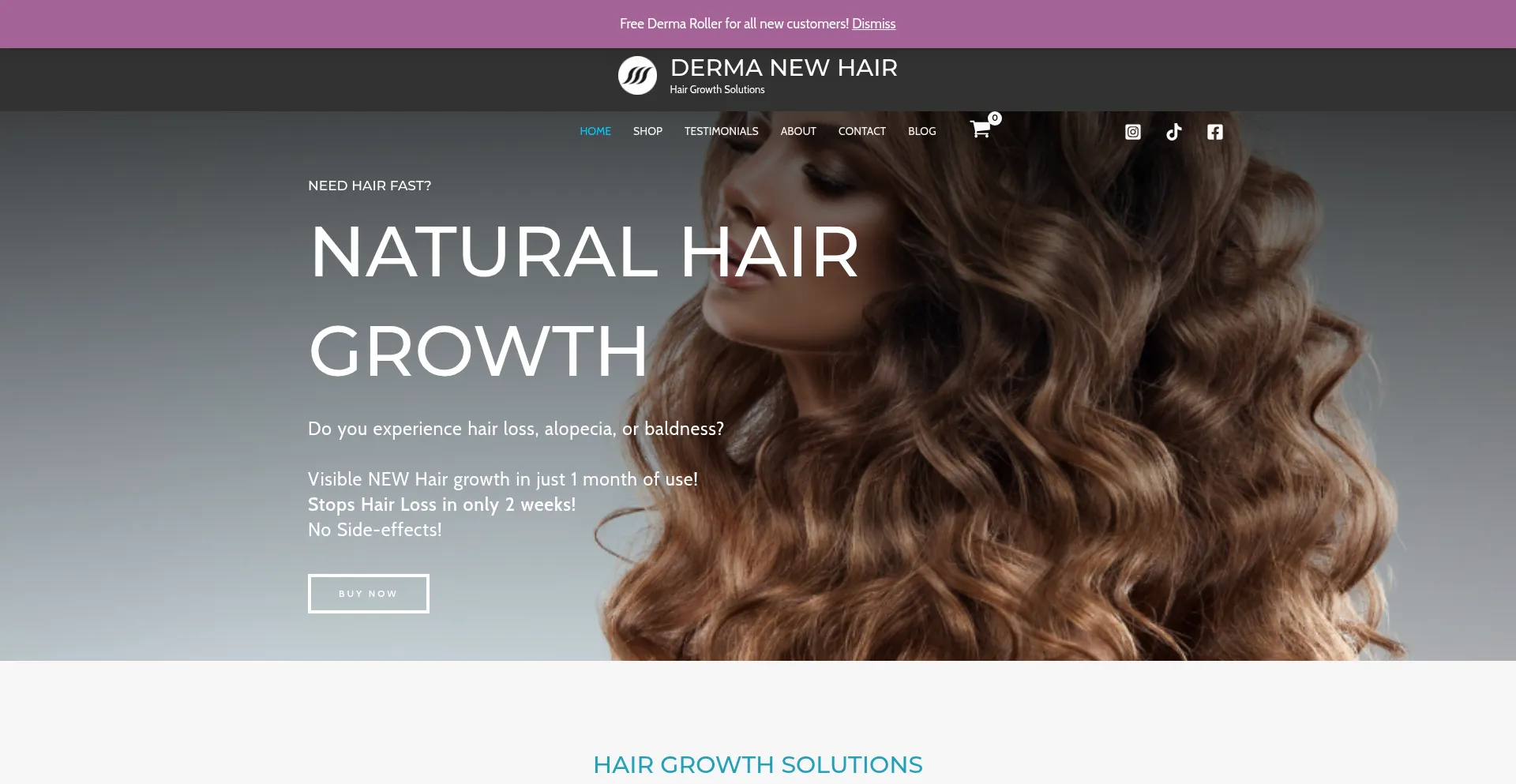 Dermanewhair.co.za 安全可靠吗？
