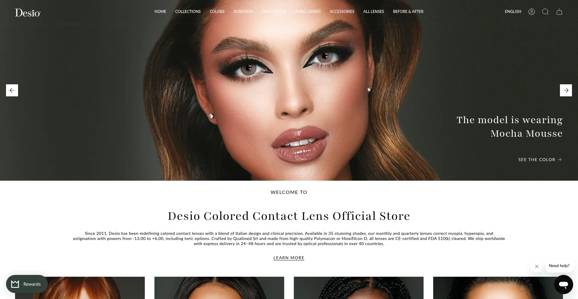 Desiolens.com Screenshot
