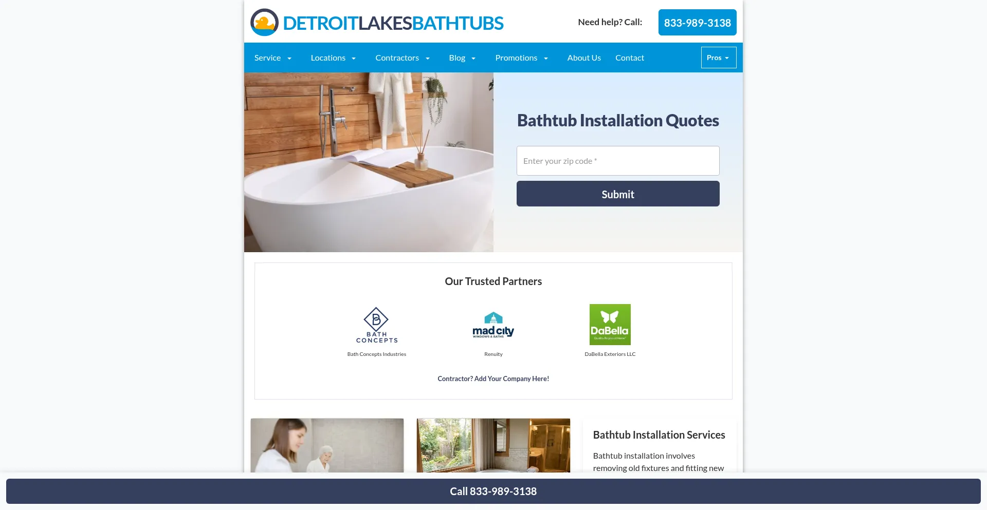 Detroitlakesbathtubs.com