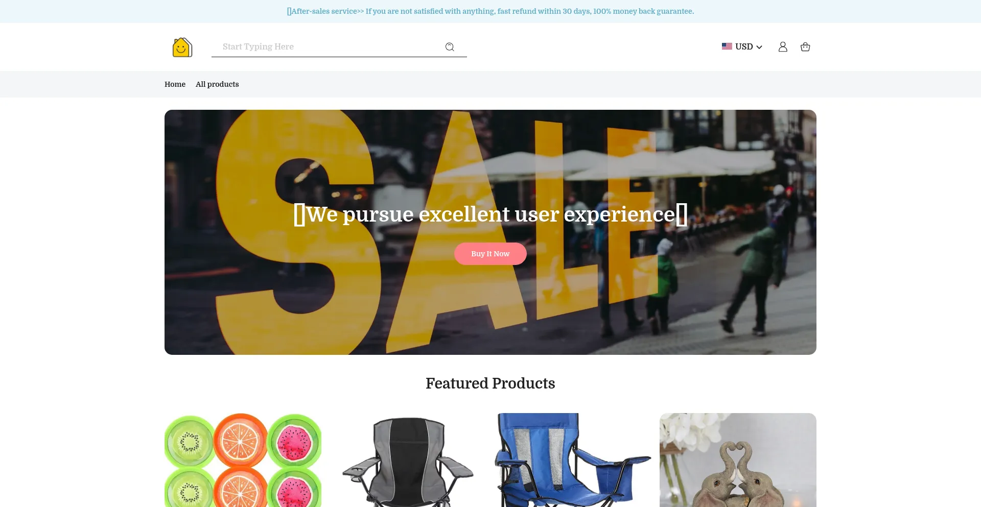 Website screenshot of Detteiy.com