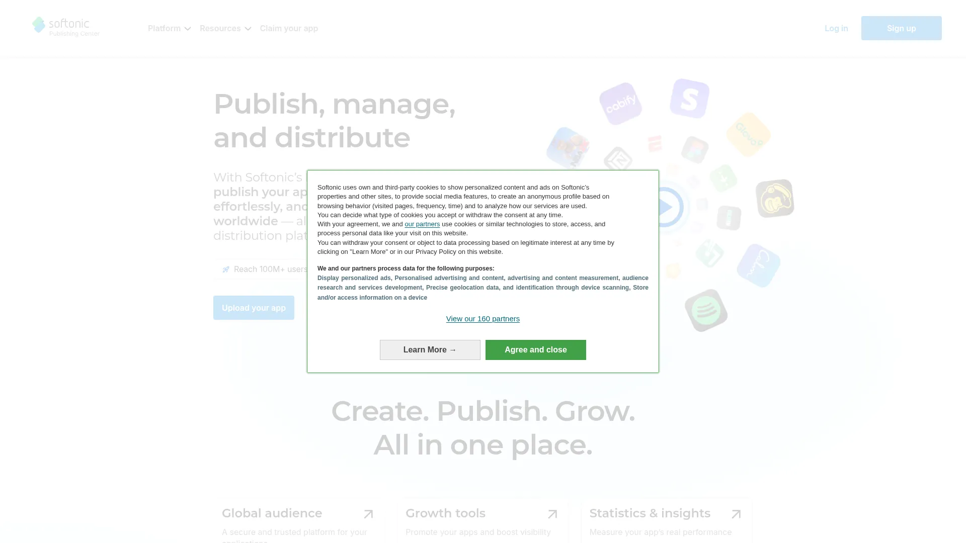 Developers.softonic.com