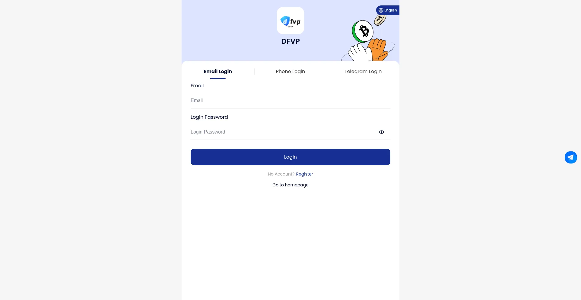 Website screenshot of Dfvp8.cc