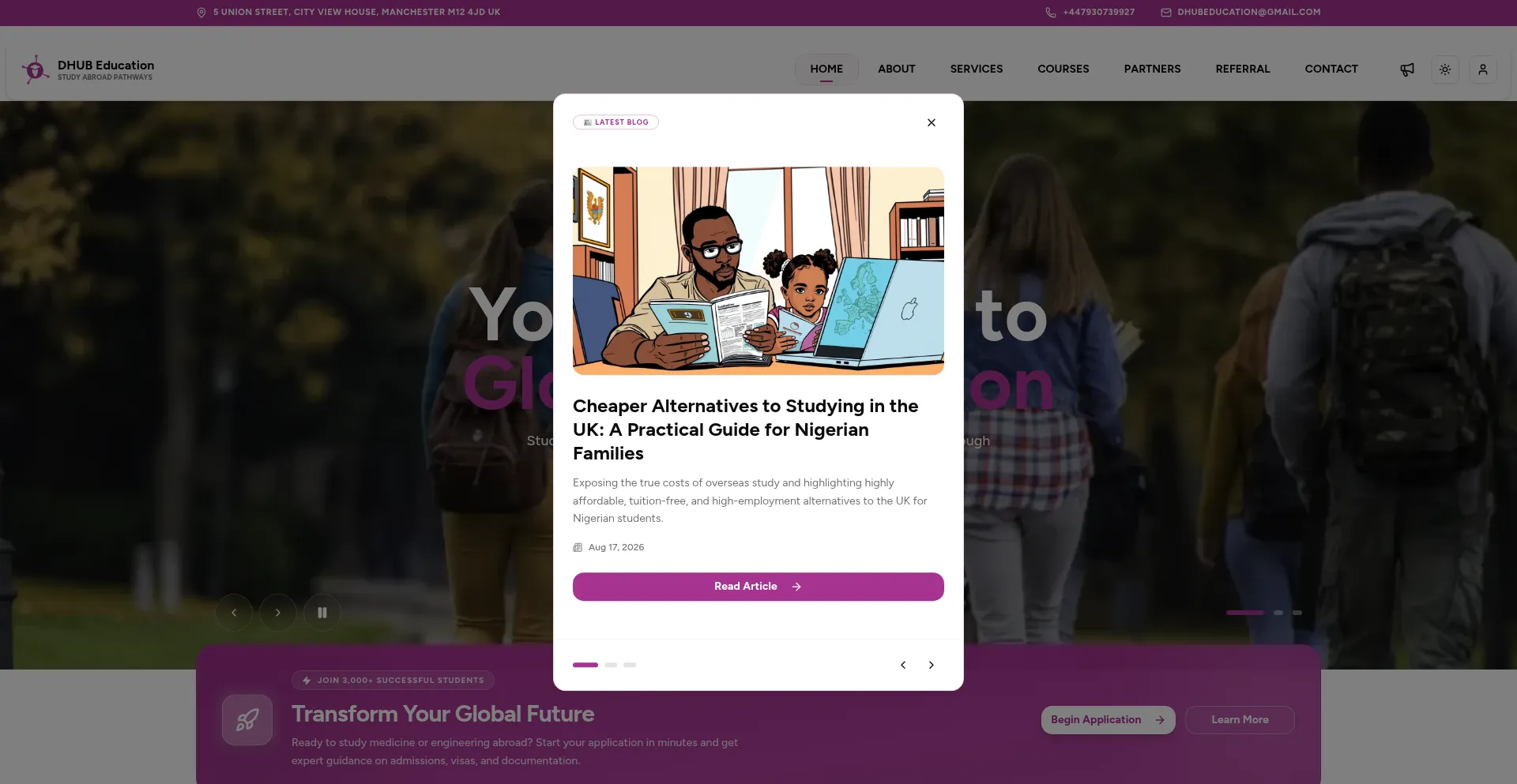 Dhubeducation.com