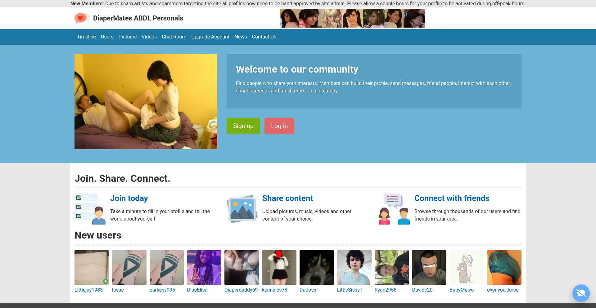 Diapermates.com Screenshot